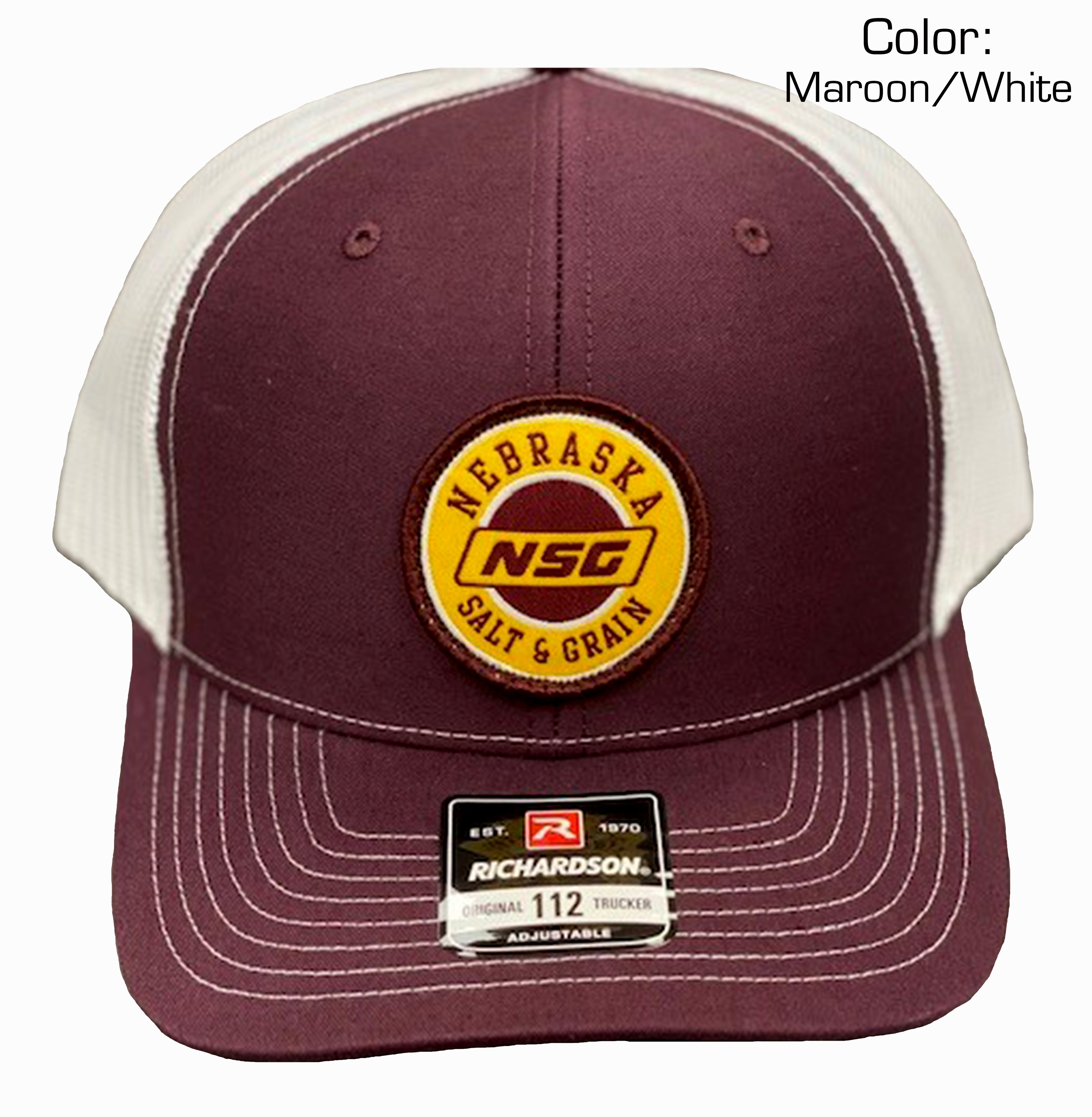 Gold NSG Patch Trucker Hat