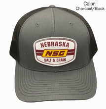 Load image into Gallery viewer, Nebraska Patch Trucker Hat
