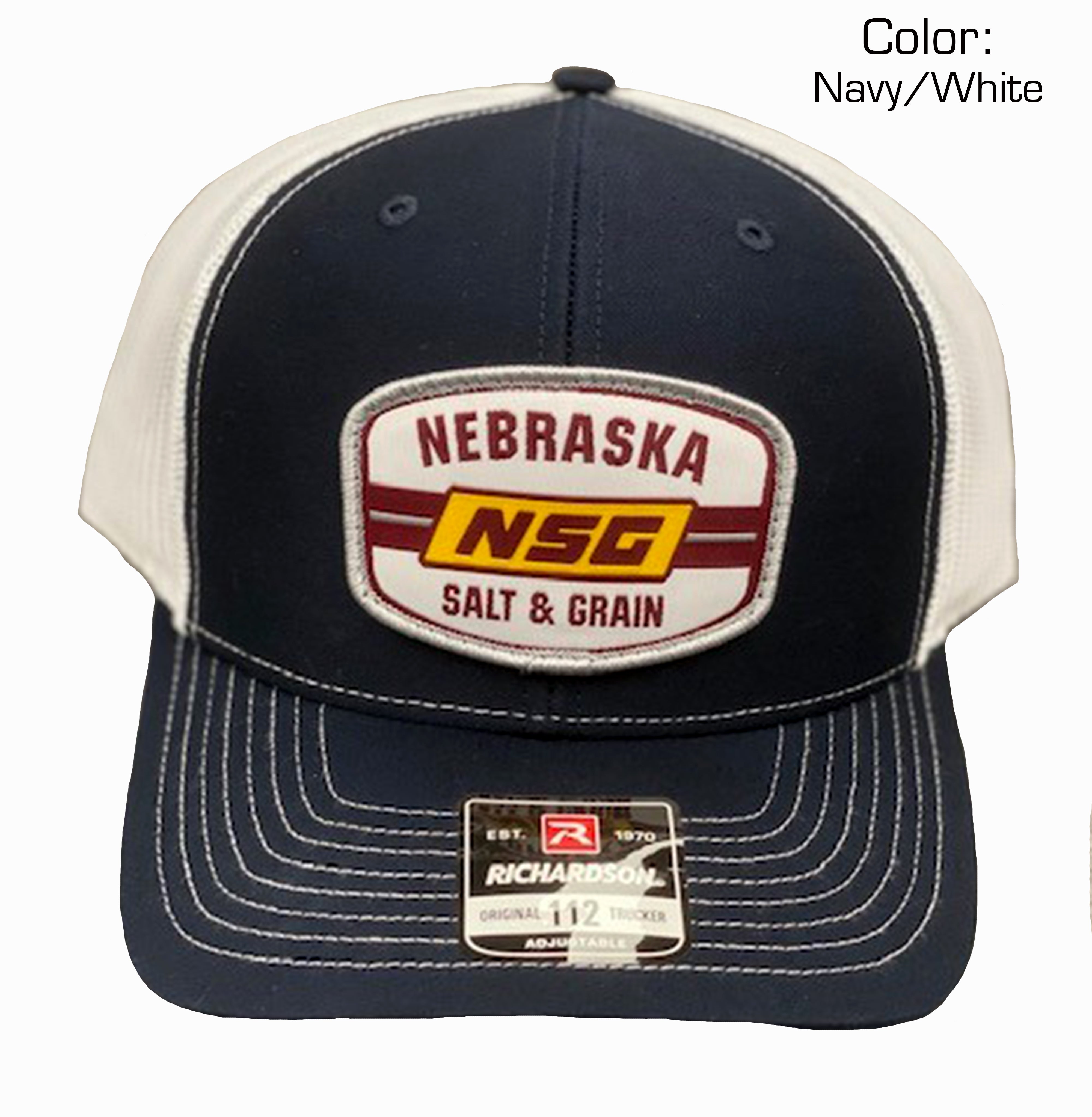 Nebraska Patch Trucker Hat